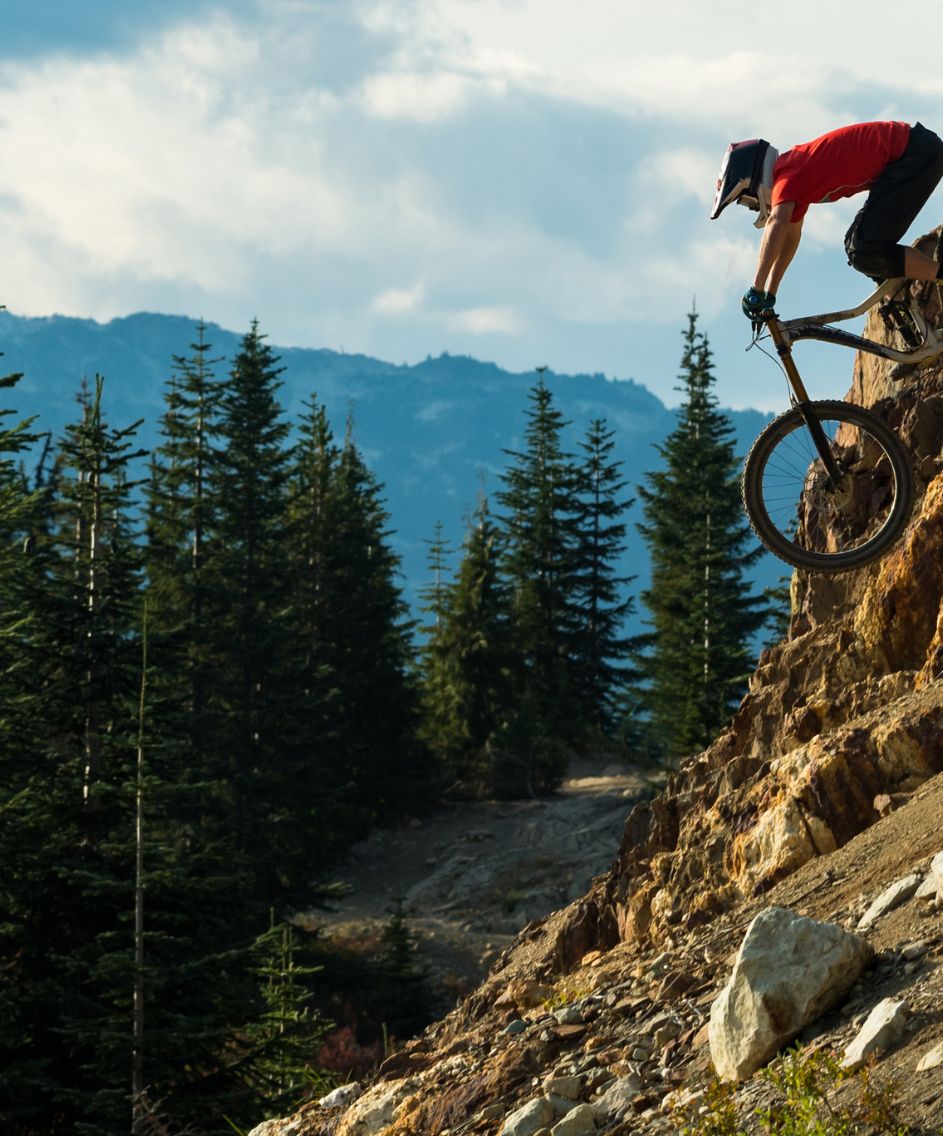 Downhill Biker